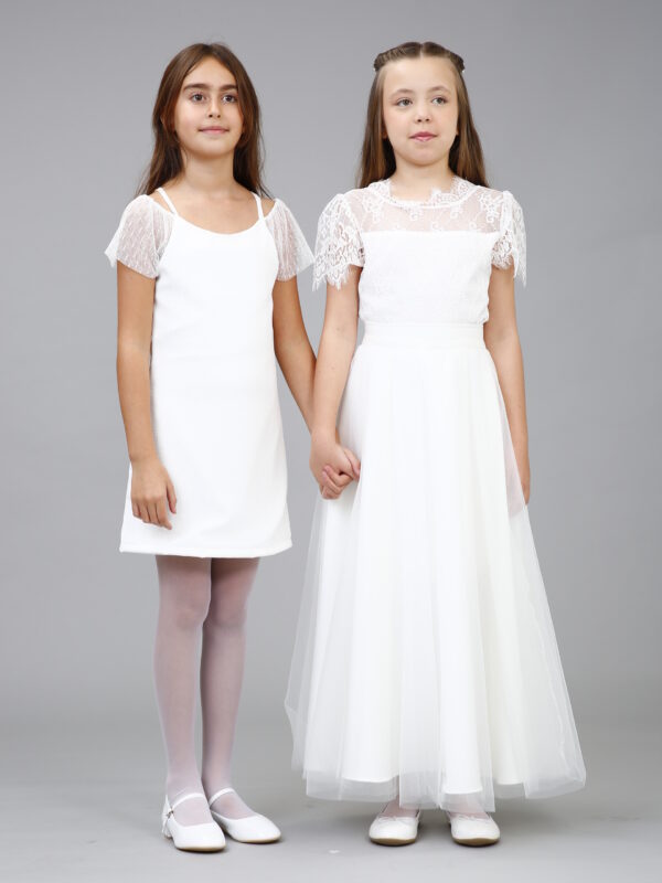 Vestido REBECA versão tubinho com saia
